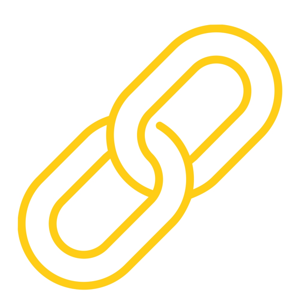 chaine - picto jaune